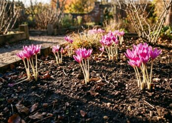 A flor bulbosa ideal para o outono: brotam da terra nua e garantem uma floração espetacular ano após ano