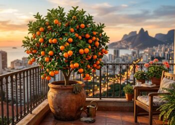 A fruta de casca grossa e gominhos ácidos que cheirava a infância e pode ser cultivada em vasos espaçosos na varanda desde que a terra seja rica em matéria orgânica