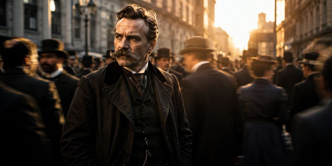 Friedrich Nietzsche, ao falar sobre autenticidade e coragem individual, escreveu: “Torne-se quem você é.”: lições sobre identidade, autossuperação e independência diante das expectativas sociais.
