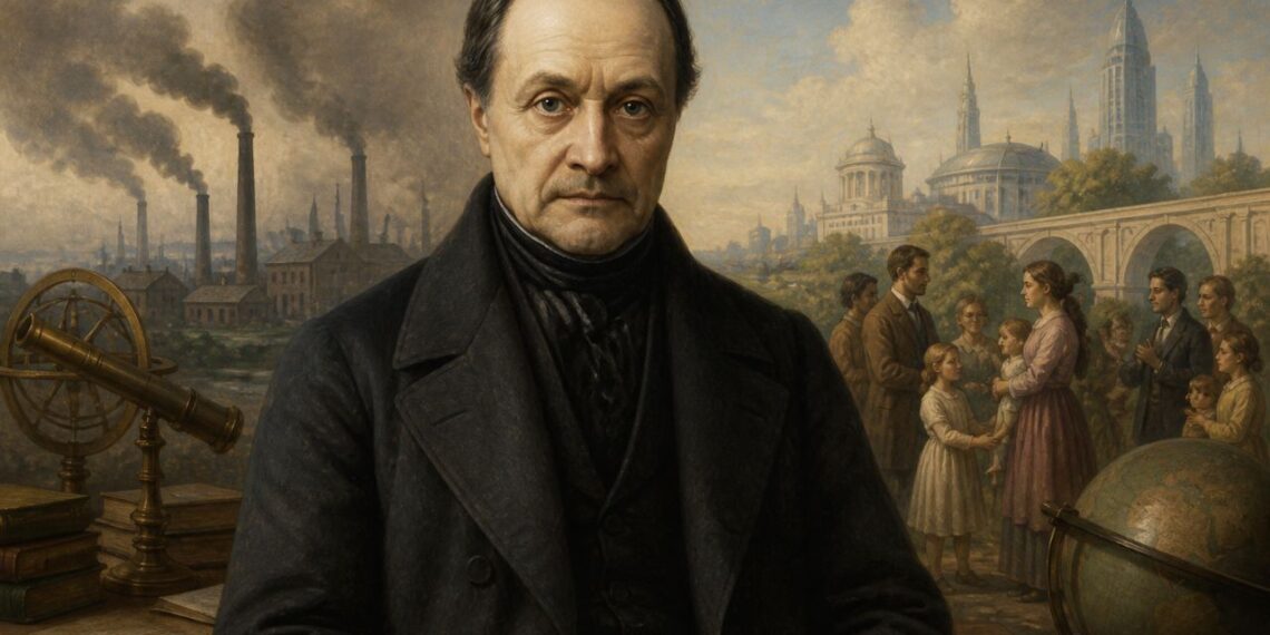 Auguste Comte, fundador do positivismo e da sociologia: “O amor por princípio, a ordem por base e o progresso por fim”