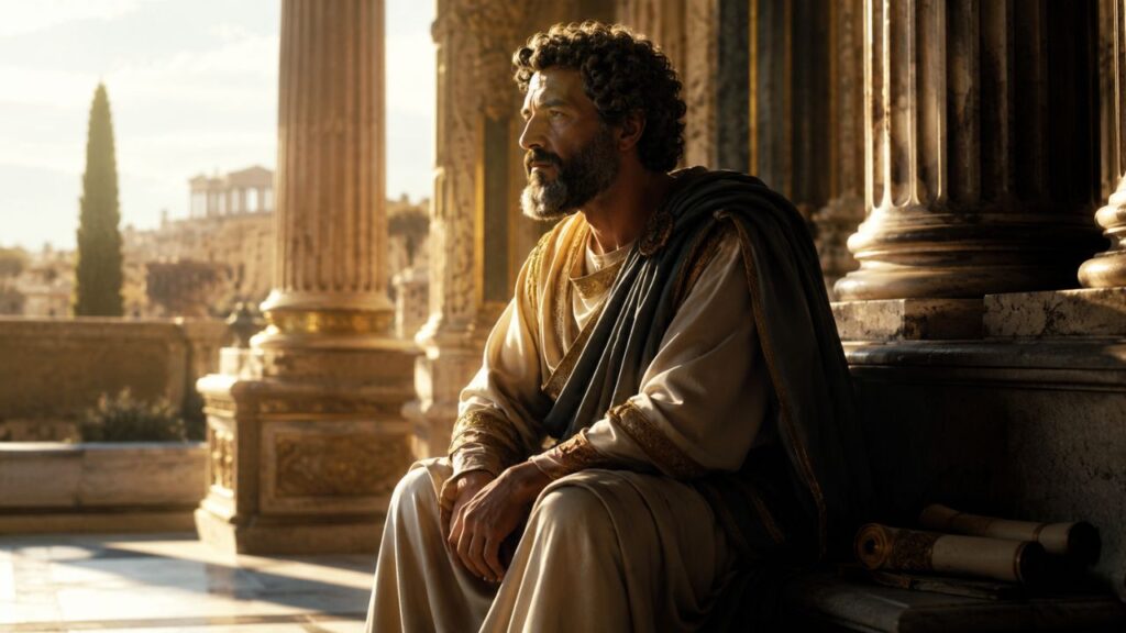 Marcus Aurelius, defensor da razão e da serenidade: “A paz começa dentro”