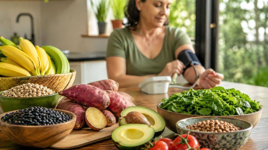 5 alimentos ricos em potássio que ajudam a equilibrar a pressão arterial naturalmente