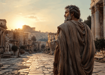 Epicteto, filósofo estoico que ex-escravo escravo e se tornou mestre de imperadores: “Não são as coisas que nos perturbam, mas o que pensamos sobre elas”