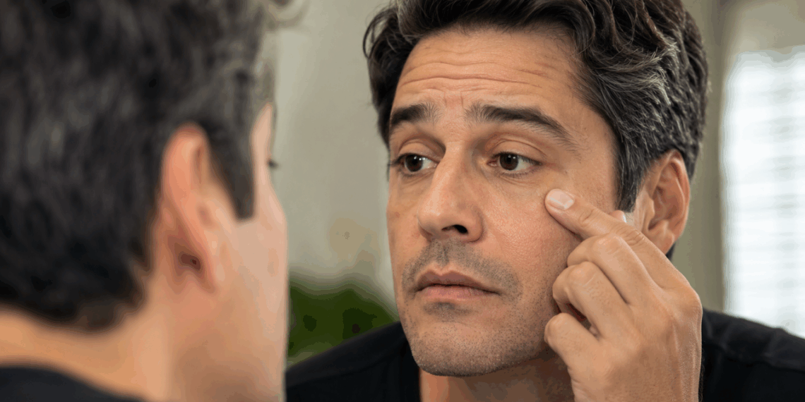 Nem irritação, nem envelhecimento: o que pode causar placas amareladas ao redor dos olhos