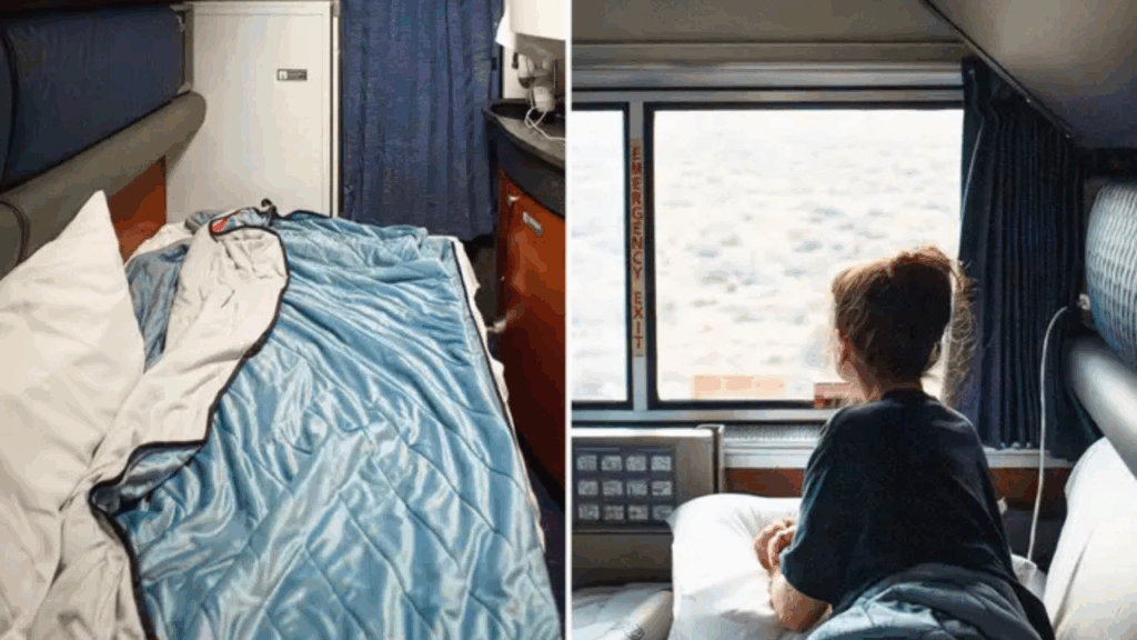 Paguei cerca de R$ 10,8 mil por uma cabine em um trem da Amtrak de 53 horas; o espaço de menos de 5 m² com banheiro completo valeu a pena