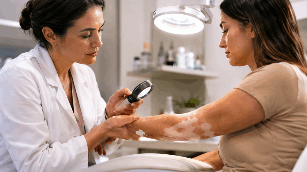 Vitiligo pode surgir após estresse? O que a ciência descobriu sobre as manchas brancas espalhadas pelo seu corpo