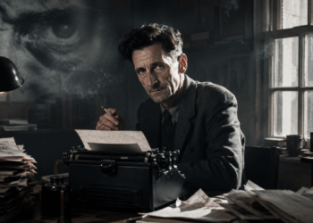 George Orwell, crítico político e autor distópico: “Em tempos de mentira universal, dizer a verdade é um ato revolucionário.”