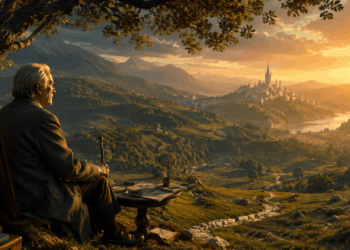 Tolkien, criador da fantasia moderna e professor acadêmico: “Nem todos os que vagam estão perdidos.”