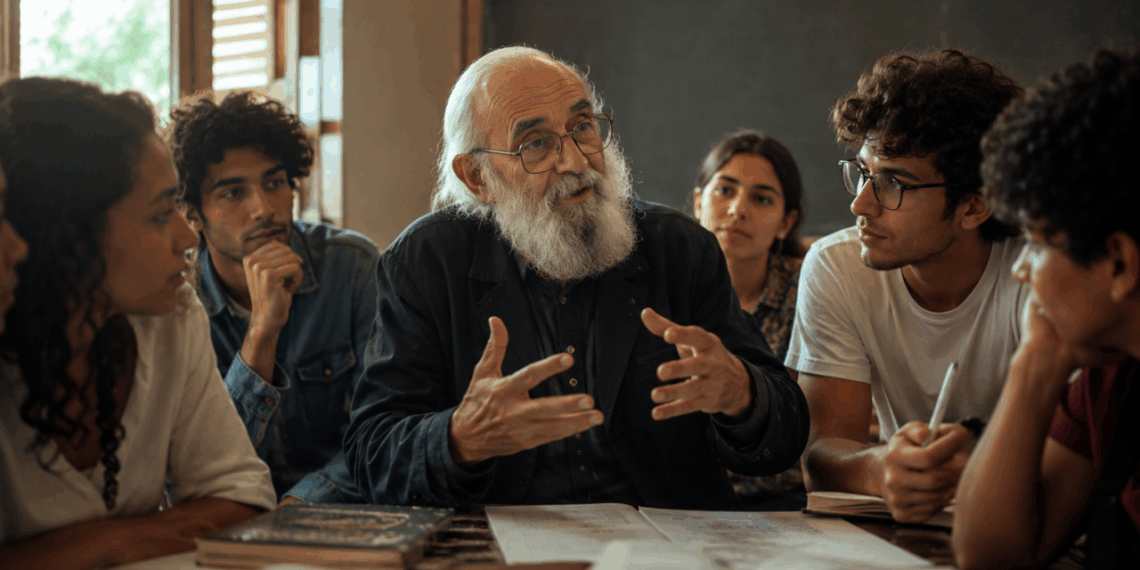 Paulo Freire, educador da consciência crítica e da transformação social: “Educação não transforma o mundo, educação muda pessoas e pessoas transformam o mundo.”