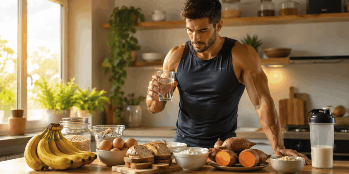 O que comer pré-treino para ajudar a recuperação muscular de forma natural e segura?