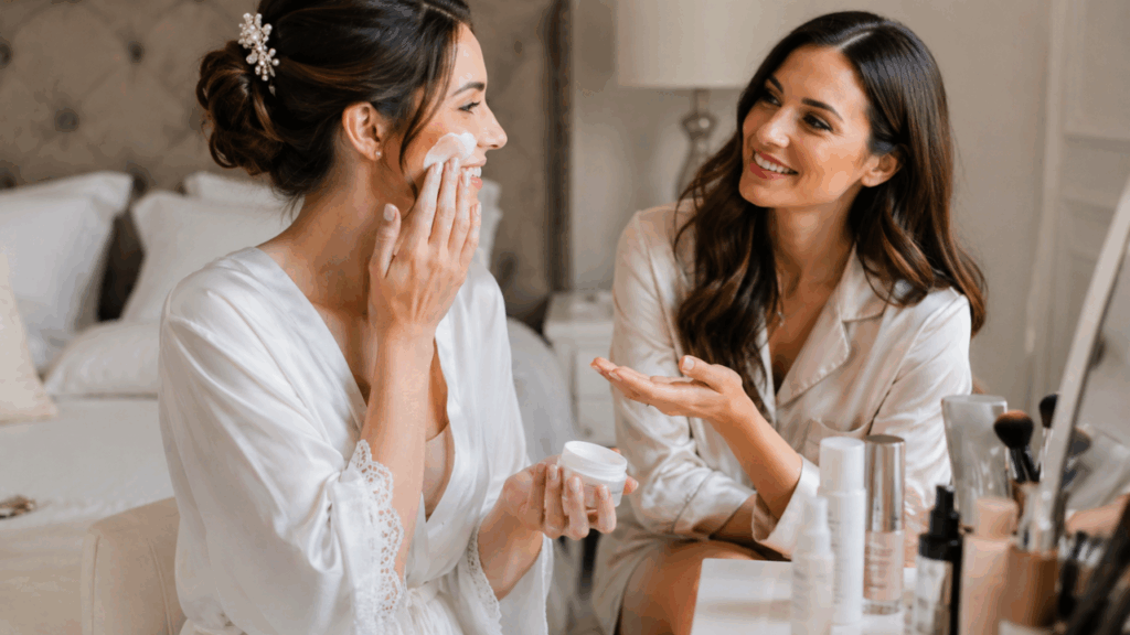 Nem skincare caro, nem mil produtos novos, o segredo das noivas para arrasar no casamento está neste 7 hábitos simples