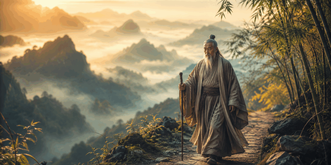 Laozi, sábio da simplicidade e do equilíbrio: “Uma jornada de mil quilômetros começa com um único passo.”