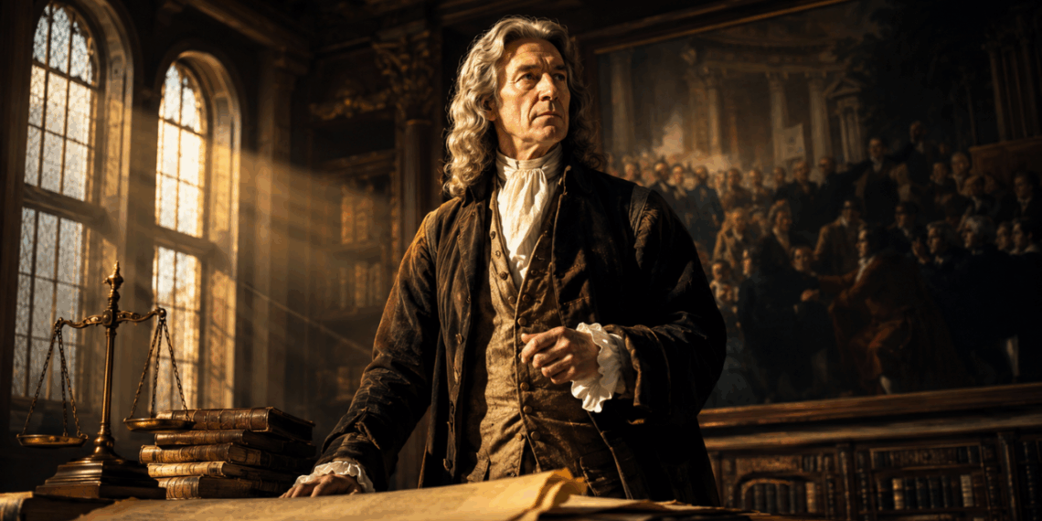 John Locke, defensor da liberdade e dos direitos naturais: “Onde não há lei, não há liberdade.”