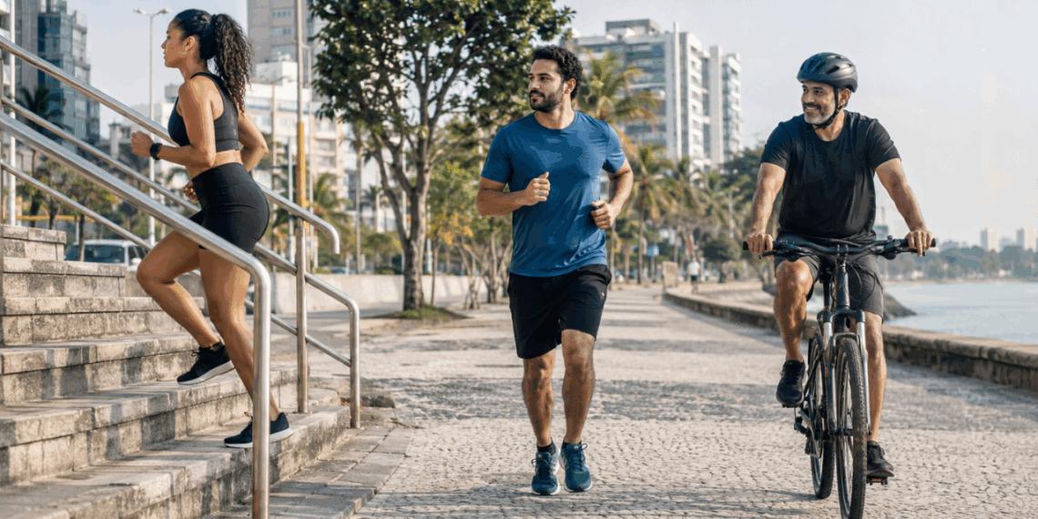 Nem corrida intensa, nem academia diária: o segredo está no tempo acumulado de atividade física