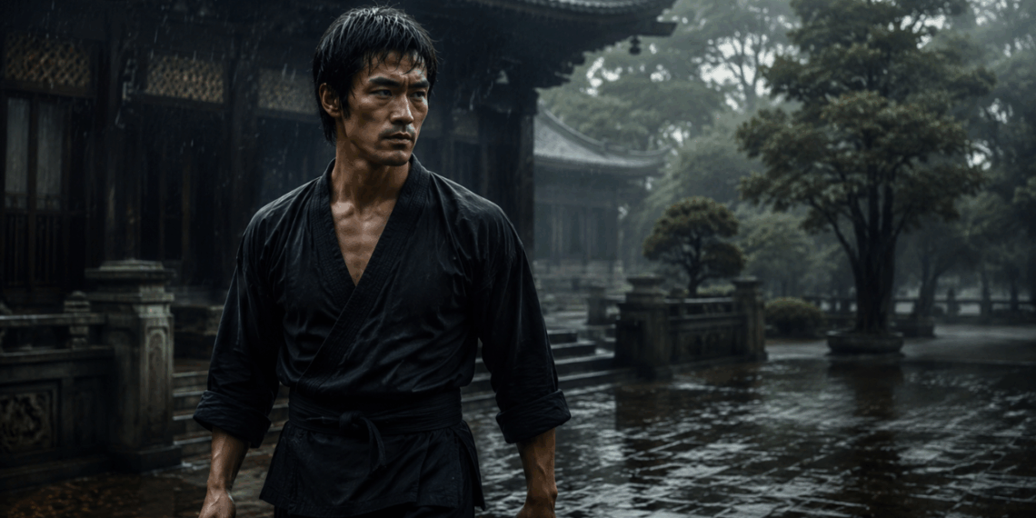 Bruce Lee, pensador da mente forte e da persistência: “Derrotas são lições, não fracassos.”