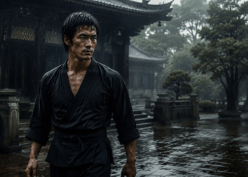 Bruce Lee, pensador da mente forte e da persistência: “Derrotas são lições, não fracassos.”