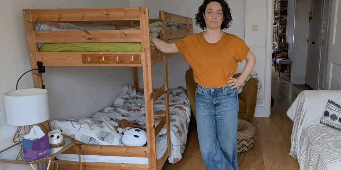 Colocamos nossa família de 4 pessoas em um apartamento de um quarto; em muitos aspectos, ficou muito melhor
