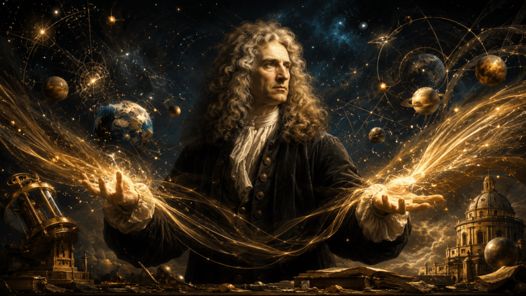 Ao visitar o túmulo de Isaac Newton, Alexander Pope eternizou: “A natureza e suas leis jaziam ocultas na noite; Deus disse ‘Faça-se Newton’, e tudo se iluminou.”