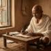 Citação do dia de Mahatma Gandhi: “Seja a mudança que você quer ver no mundo”: ensinamentos inspiradores sobre transformação pessoal, exemplo moral e impacto coletivo, por Mahatma Gandhi, símbolo mundial da resistência pacífica.