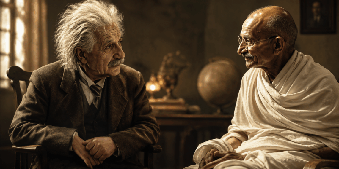 Albert Einstein, escrevendo sobre Mahatma Gandhi, afirmou: “As gerações futuras dificilmente acreditarão que um homem assim caminhou sobre a Terra em carne e osso.”