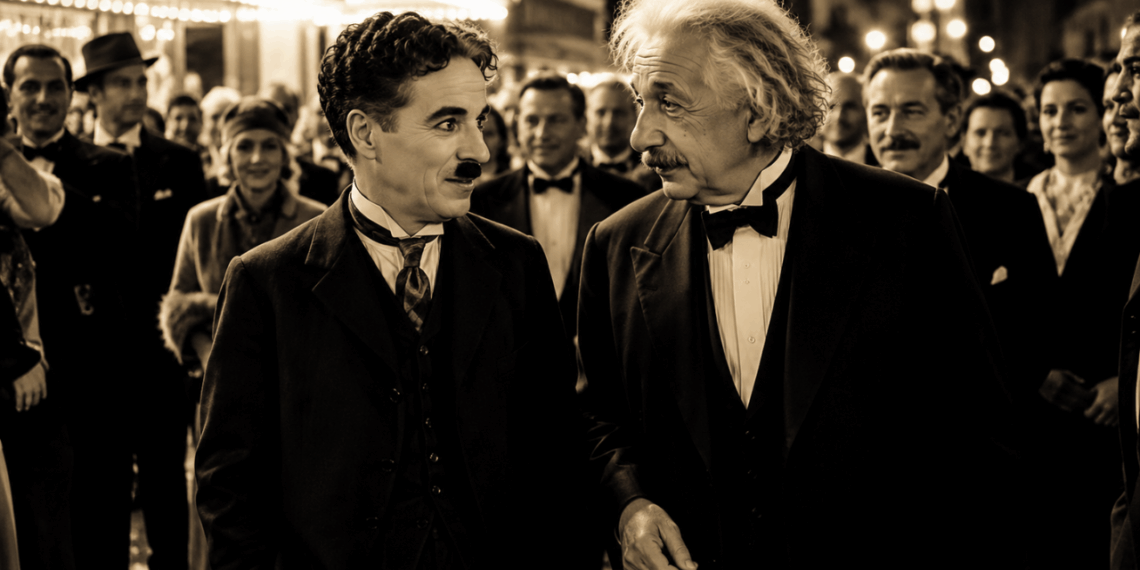 Charlie Chaplin, ao conhecer Albert Einstein em Hollywood, comentou: “O que mais admiro em sua arte é sua universalidade. O mundo inteiro o admira, mesmo sem entender uma palavra do que você diz.”