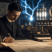Nikola Tesla, ao comentar sobre o avanço da tecnologia e da humanidade, afirmou: “O desenvolvimento progressivo do homem depende vitalmente da invenção.”