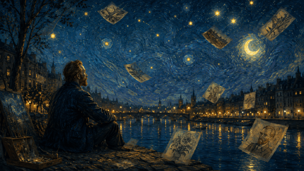 Vincent van Gogh, ao comentar sobre as dificuldades de sua trajetória artística, escreveu ao irmão Theo: “Grandes coisas são feitas por uma série de pequenas coisas reunidas.”