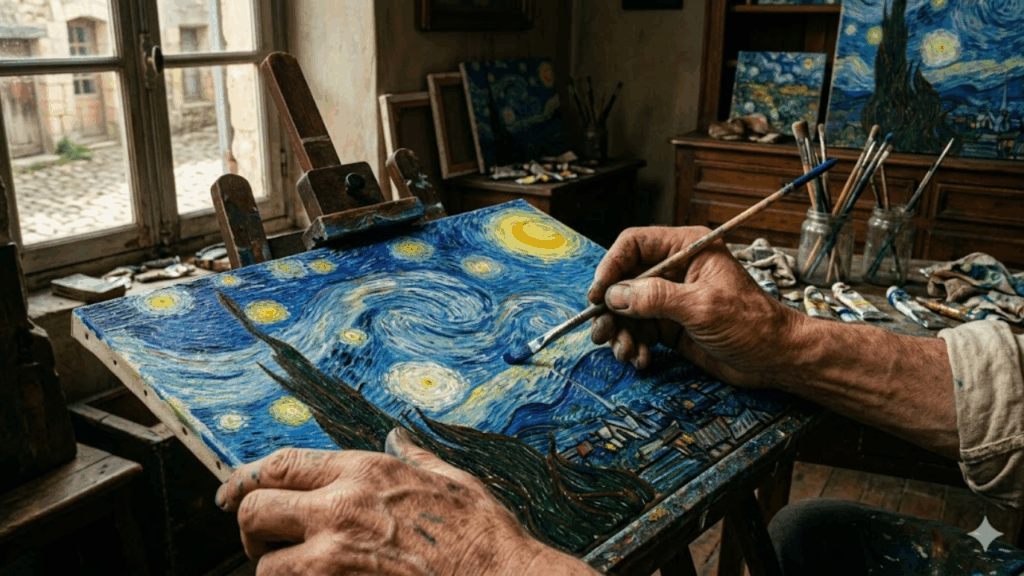 Vincent van Gogh, ao comentar sobre as dificuldades de sua trajetória artística, escreveu ao irmão Theo: “Grandes coisas são feitas por uma série de pequenas coisas reunidas.”