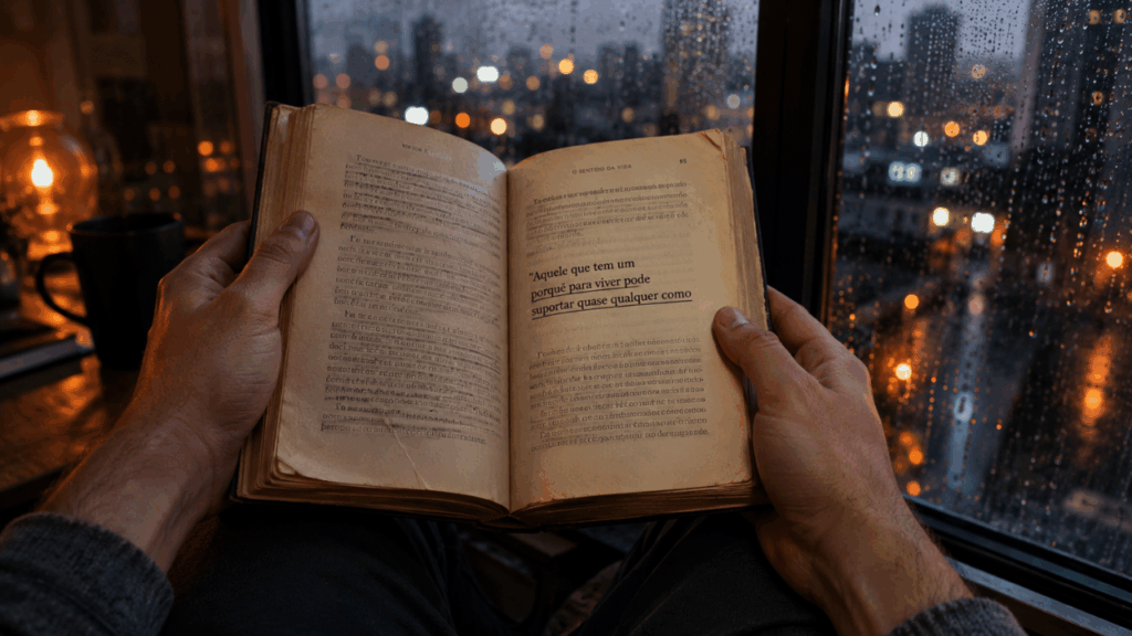 Friedrich Nietzsche, ao refletir sobre força mental e superação pessoal, disse: “Aquele que tem um porquê para viver pode suportar quase qualquer como.”: lições sobre resistência emocional, propósito e enfrentamento das dificuldades na vida moderna.