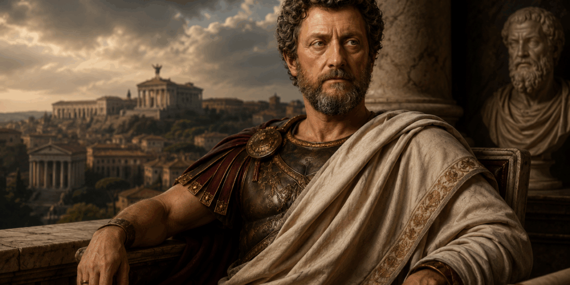 Marcus Aurelius, ao refletir sobre mente e sofrimento, escreveu: “A felicidade da sua vida depende da qualidade dos seus pensamentos.”: ensinamentos estoicos sobre saúde mental, equilíbrio emocional e autocontrole.