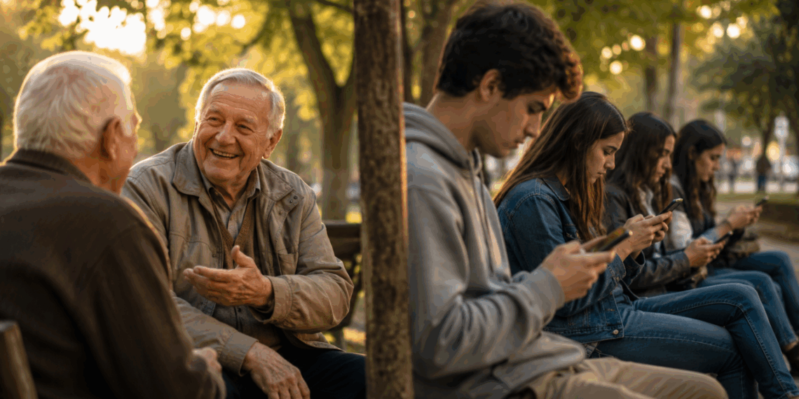 A psicologia revela que pessoas criadas nos anos 70 valorizam encontros presenciais porque cresceram em uma cultura menos digitalizada