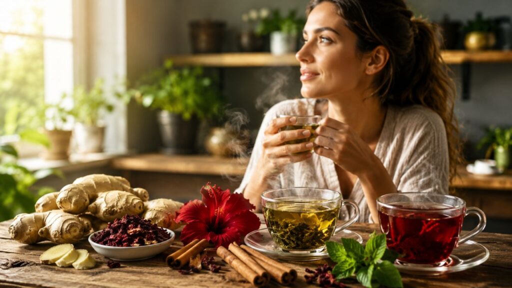 Nem dieta milagrosa, nem suplemento caro: o que realmente faz os chás para emagrecer funcionarem