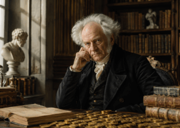 Arthur Schopenhauer, o filósofo do pessimismo e critico do desejo: “A riqueza é como água do mar; quanto mais bebemos, mais sede temos”