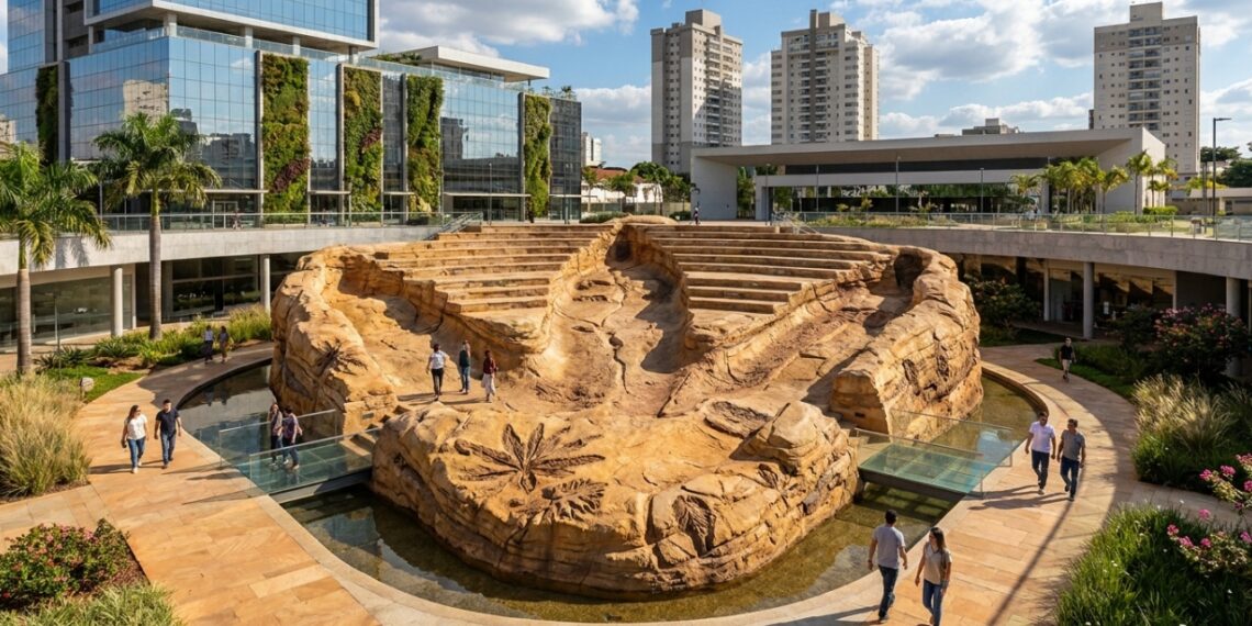 A 3ª melhor cidade média do Brasil em qualidade de vida guarda mil pegadas de dinossauro no interior paulista