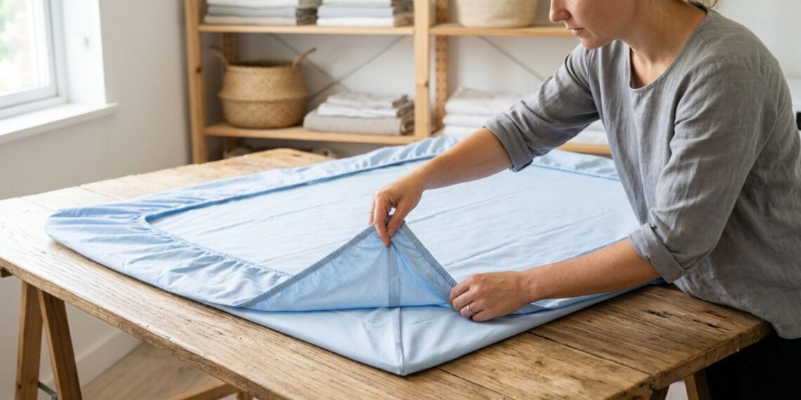 Como dobrar lençol de elástico para caber na gaveta: o truque fácil de encaixar as costuras que está na moda nas redes sociais