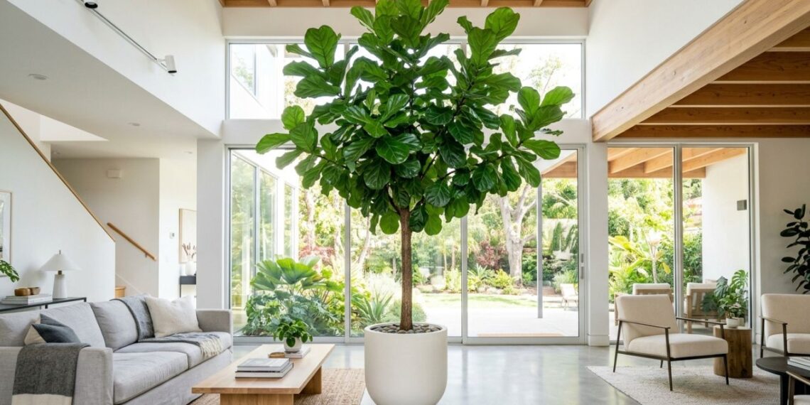 Como cuidar do ficus lyrata para que ele não perca as folhas de baixo e permaneça alto e elegante o ano todo