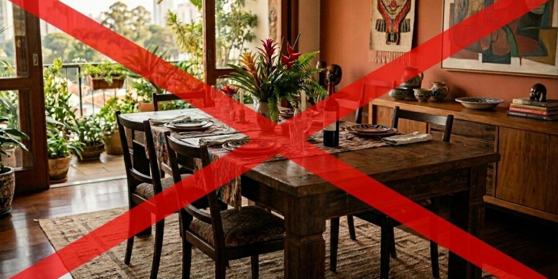 Fim do reinado da mesa de jantar: a tendência mais elegante e prática de 2026