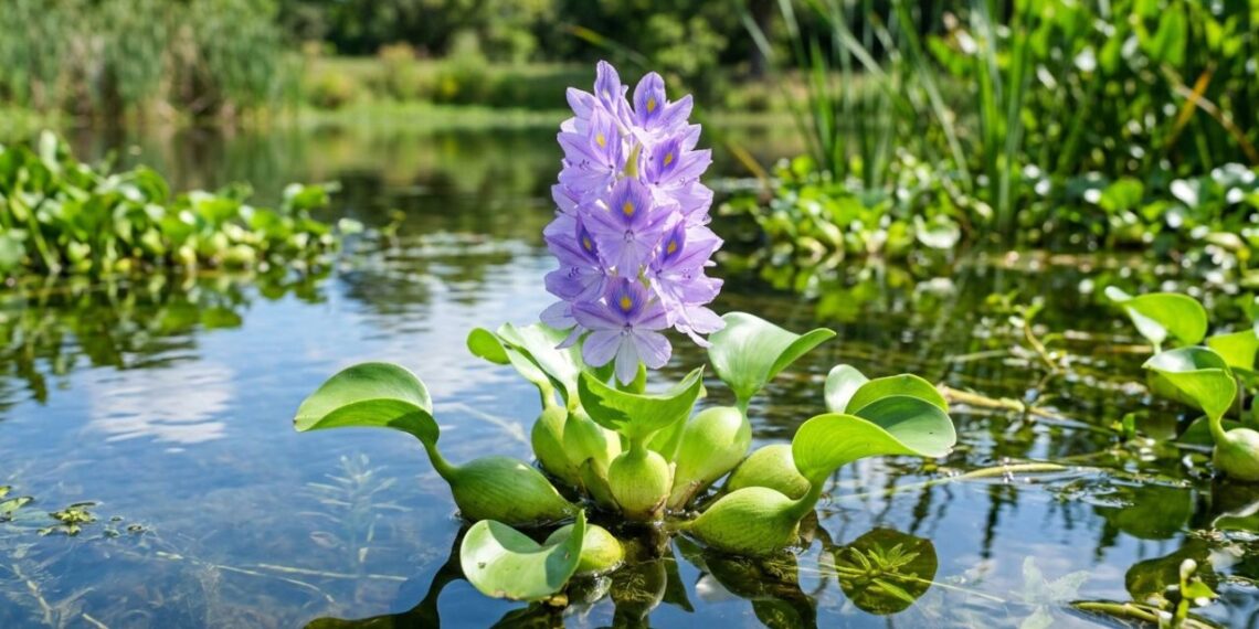A flor aquática ideal para pequenos lagos: purificam a água e garantem uma floração espetacular sob o sol pleno