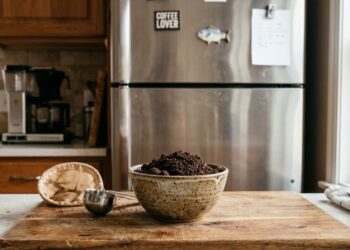 Colocar borra de café dentro da geladeira: para que serve e por que você deve fazer