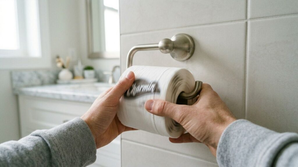 Gotas-aromaticas-3-1024x576 Pingar cinco gotas do seu óleo essencial favorito no rolo de papel higiênico (no papelão interno): um truque inteligente para perfumar o lavabo sempre que girar