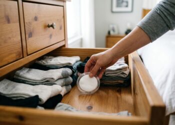 Colocar amaciante em discos de algodão dentro do guarda-roupa: para que serve e por que recomendam