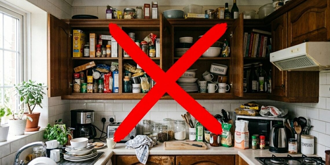 Adeus aos armários superiores lotados na cozinha: a nova tendência é mais elegante e proporciona leveza com prateleiras abertas