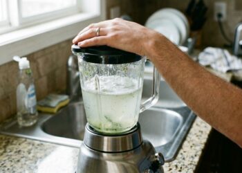Como limpar o copo do liquidificador sujo em apenas 30 segundos: o truque fácil de bater água morna com algumas gotas de detergente que sempre funciona
