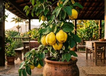 A fruta rústica de casca amarela que marcou as compotas da infância e pode ser cultivada em vasos grandes na varanda desde que tenha bastante sol