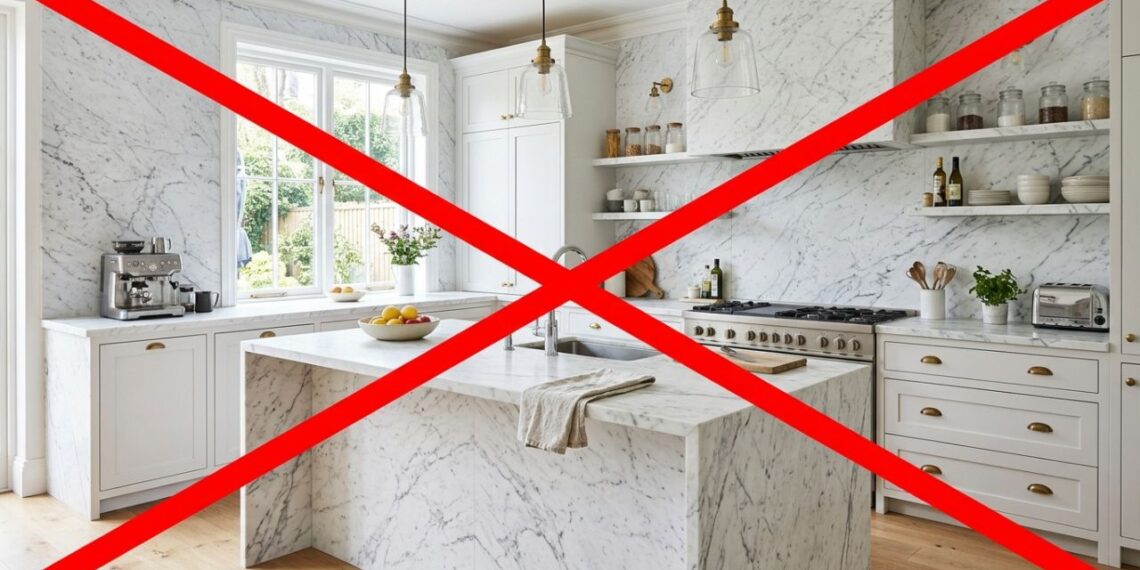 O mármore branco carrara em todas as superfícies está com os dias contados: conheça os quartzitos coloridos que são o futuro do design
