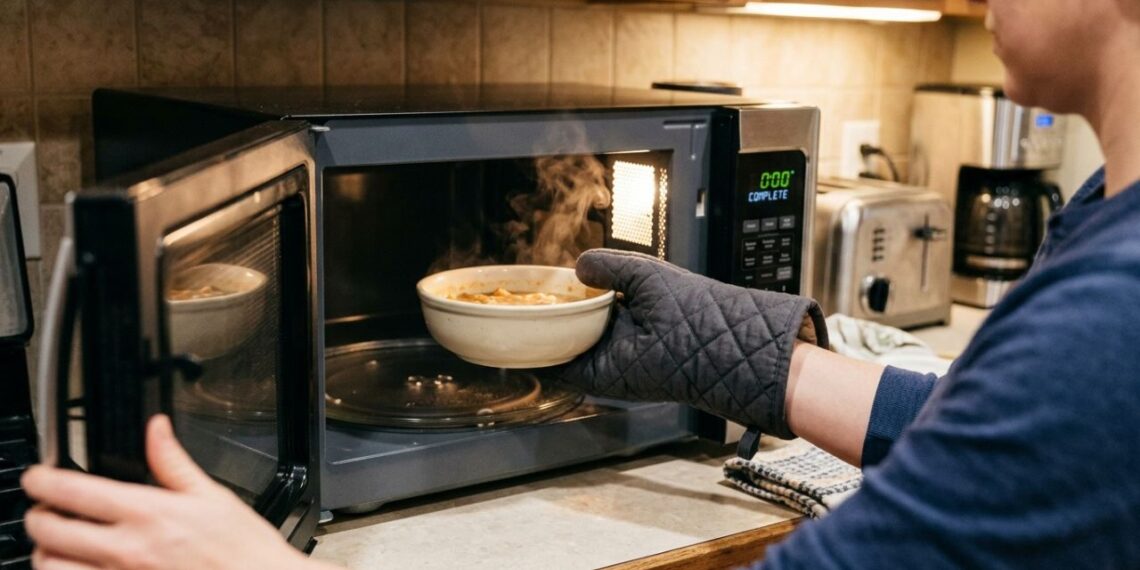 Colocar uma tigela de vinagre quente no micro-ondas por cinco minutos: para que serve e por que recomendam