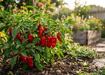 A pimenta dedeira é forte, mas é melhor não plantá-la perto desta trepadeira: onde cultivá-la na horta e como aumentar o ardor