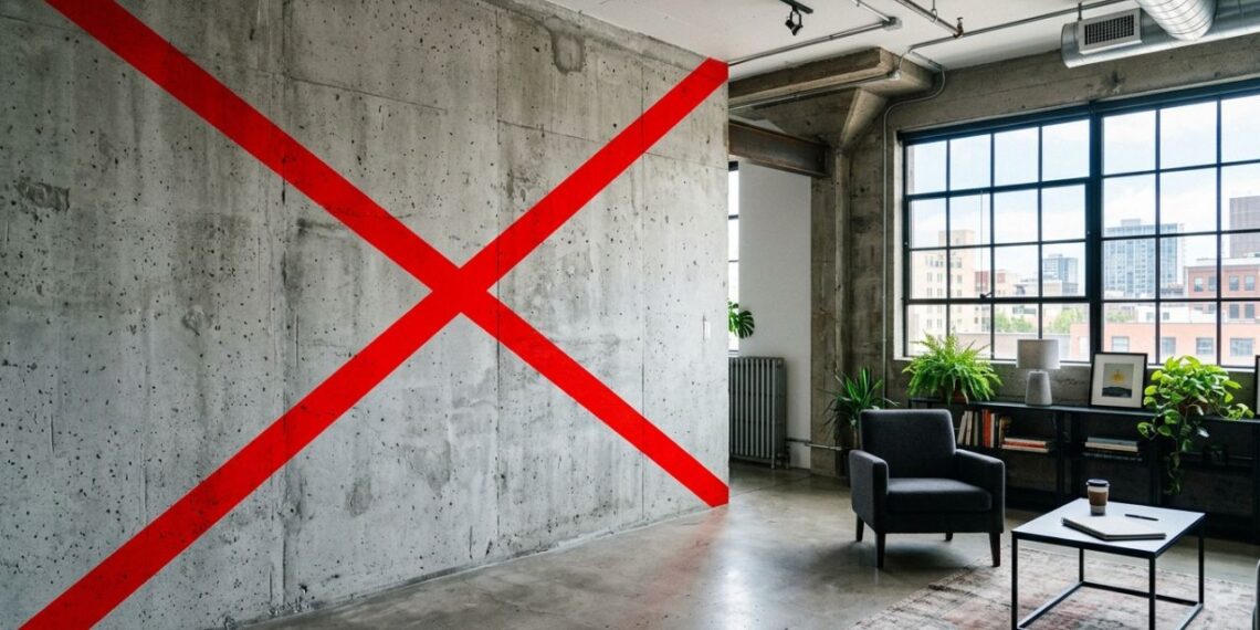O cimento queimado cinza e frio estilo industrial está com os dias contados: conheça a pintura limewash (textura de cal) quente que é o futuro do design