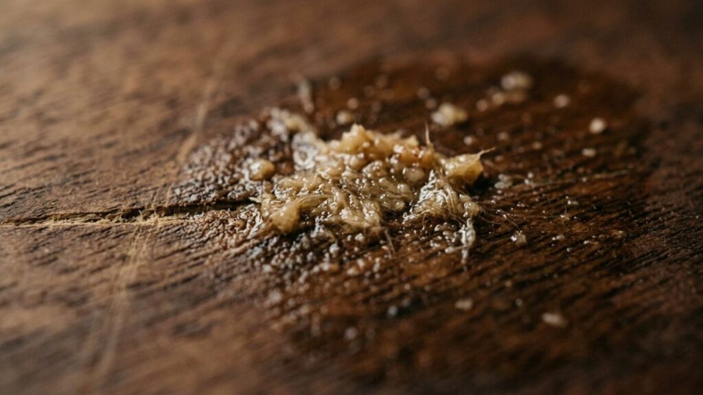 Passar uma casca de noz esfregando suavemente sobre arranhões superficiais em móveis de madeira: para que serve e por que recomendam