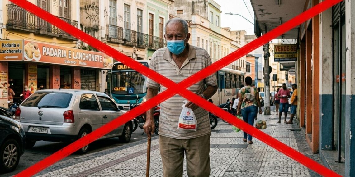 Por ordem do Governo, serão punidas individualmente todas as pessoas que saírem à rua doentes